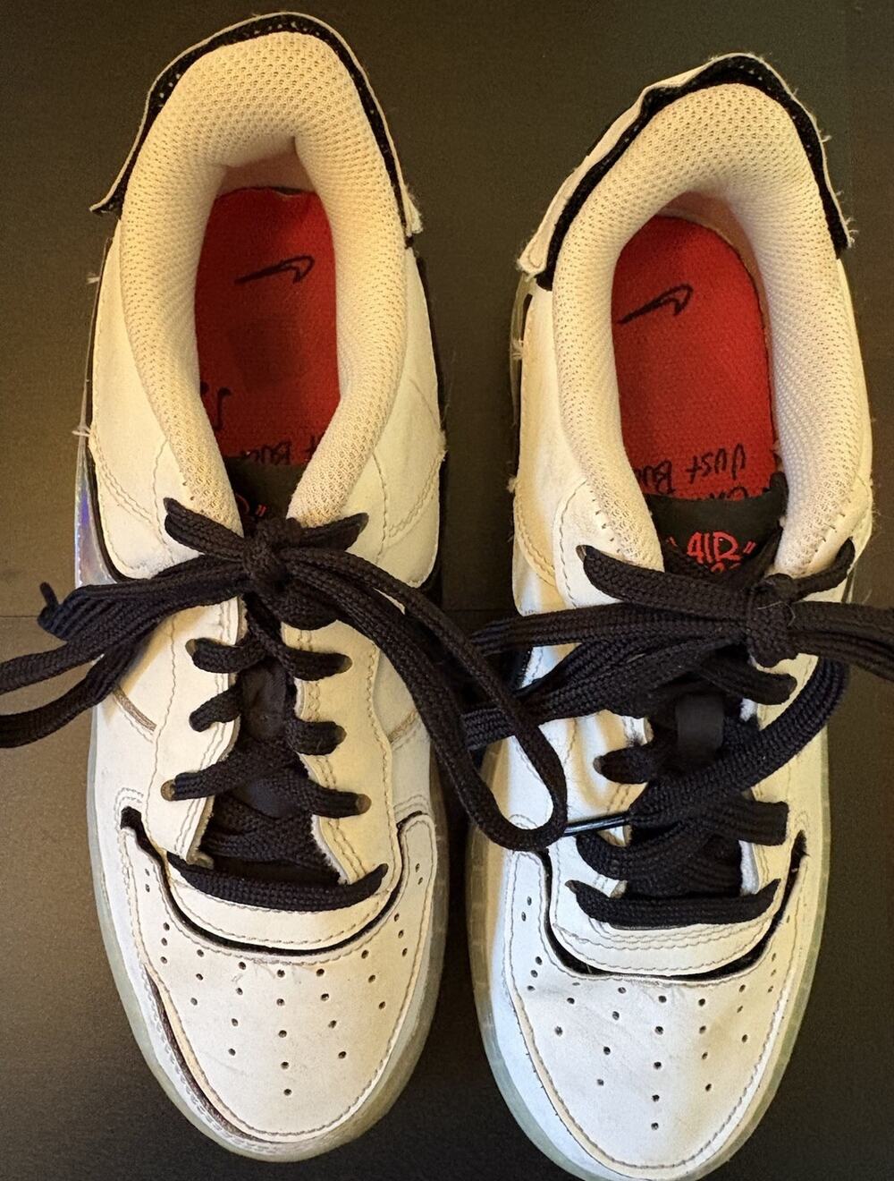 Size 4.5 (GS) - Nike Air Force 1/1 Low AF1 Mix, Inspired By Music